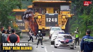 IMPOSSIBLE!! This giant truck can pass through Sitinjau Lauik, causing traffic jams...