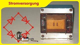 Basics of power supply - build your own power supply - voltage stabilization
