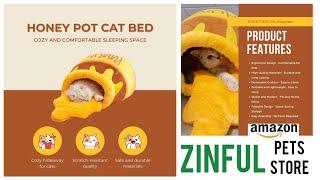 Honey Pot Cat Bed|@PrimeFinds|#amazon #catproducts #catbad#forcat #forcats #forpet #forpetsonly#for