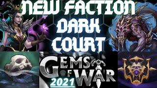 NEW FACTION Dark Court | Gems of War 2021 | Delve guide with team and advice