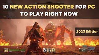 10 New Action Shooter Games for PC to play right now in 2023