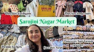 Sarojini Nagar Market Delhi LATEST Winter PLUS SIZE Collection 2024 | Spriha Sanjay