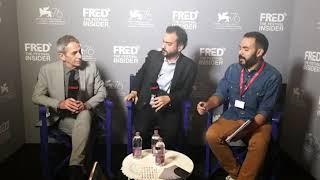 Théo Court and Alfredo Castro - BLANCO EN BLANCO - 76 Venice Film Festival