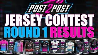 Post2Post Jersey Contest Round 1 Results!