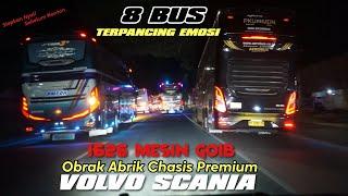 SCANIA, VOLVO di obrak abrik 1626 SPEK MESIN GOIB  8 BUS TERPANCING EMOSI Mempertahankan GENGSI