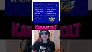 Debug Mode in Sonic The Hedgehog 2 (Sega Genesis) - Retrogaming Easter Eggs #shorts