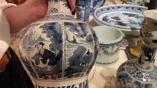 Faience and Delft  - A short tour of the antique faience around the shop