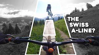 The Best Bike Park I've Ridden! Switzerland's A-Line