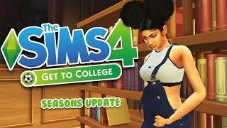 GET TO COLLEGE MOD //Sims 4 Seasons Update // The Sims 4 Mods
