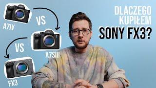 Sony a7 IV vs a7s III vs FX3 - Który kupić?