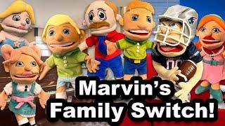 SML Movie: Marvin's Family Switch!