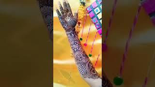 Floral Bridal Mehndi Design