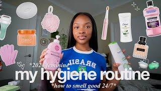 MY HYGIENE ROUTINE  | *tips on smelling good 24/7* bodycare, hair,  skin, etc