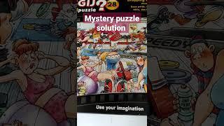 Mystery jigsaw puzzle solution | How to solve puzzle quickly