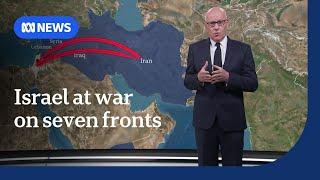 Israel at war on seven fronts after Iran strikes | ABC NEWS