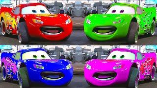 Best of CARS 3  Lightning McQueen Color | Disney Pixar (MUSIC VIDEO) PART 2