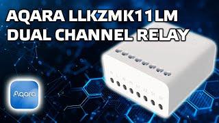 Aqara LLKZMK11LM - двухканальное ZigBee реле  с опцией интерлок, для умного дома Xiaomi