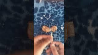 #diy #hair accessories #shortvideo #bow hairclip # it's me ritu