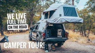 AT Habitat Camper Tour | Living Full Time On The Road