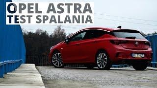 Opel Astra 1.6 Turbo 200 KM (MT) - pomiar zużycia paliwa