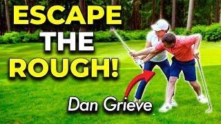 DAN GRIEVE ON HOW TO ESCAPE BAD LIES! Lesson With 8-Handicap Jess Ratcliffe