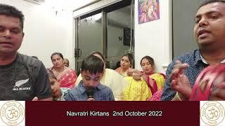 Navratri Kirtans 2nd October 2022