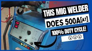 500A MIG Welding Test with CLOOS GLC 503 CAPO Welding Set