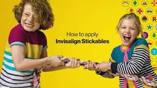 How to apply Invisalign Stickables