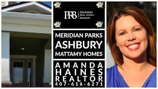 New Home Construction Orlando, FL|Orlando Realtor|Meridian Parks|Mattamy Homes|Ashbury Model Home