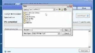 Advanced PDF Repair - Recover lost or Corrupted PDF files