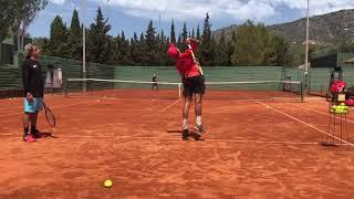 ITF Junior players training