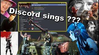 Discord Sings sings whatever Discord wants!