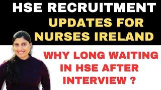 NURSING JOB IN IRELAND HSE RECRUITMENT  UPDATES | IRELAND NURSES MALAYALAM VLOG