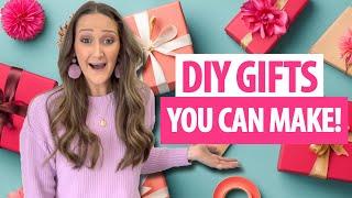  Meaningful gifts that will actually impress!  Quick & EASY ideas!