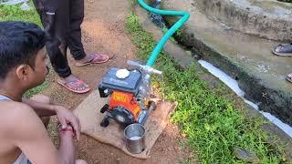 2 hp Husqvarna pump . #kheti #agriculture #agriculture #odishafarming #odisha #waterpump