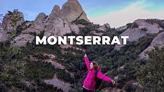 Hiking in Montserrat Vlog - Sant Jeroni Summit | Barcelona Diaries