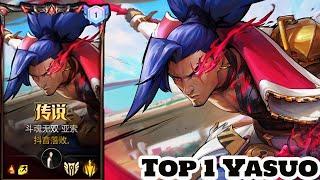 Wild Rift Yasuo - Top 1 Yasuo Gameplay Rank Master Season 14