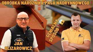 Obróbka Narożnika Pasa Nadrynnowego Krok po Kroku️ Genialny Sposób w wykonaniu Jan Olizarowicz️