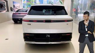 2025 ZEEKR 7X Ev(100kwh battery)780km range under $36,000 review | Geely | Zeekr | China