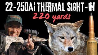 22-250AI Ackley Improved Thermal Sight In | Eps 7