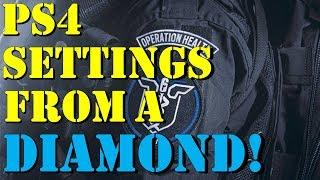 PS4 Diamond Settings - Rainbow Six Siege Operation Health