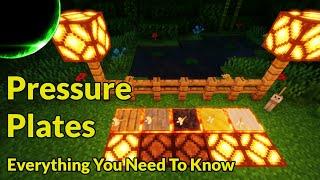 Pressure Plates: Everything You Need to Know | Minecraft Redstone Engineering Tutorial