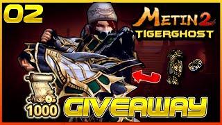 Metin2 Tigerghost [02] - 1000 DR Giveaway! // FEUER EQ einkaufen & ZR Razador Yutnori? 