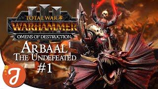 ARBAAL THE UNDEFEATED, DESTROYER OF KHORNE | ARBAAL #01 | Total War: WARHAMMER III