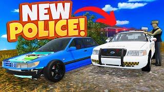 Trolling the Police & Racing Cars in the NEW Update in Mon Bazou!