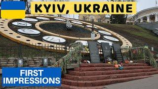 KYIV UKRAINE First Impressions - Maidan, St Sophia, Golden Gate, Bessarabsky Market