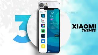 3 Premium Xiaomi THEME With New Animations || MIUI Theme 2025