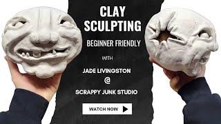 EASY Clay Sculpture Tutorial for Beginners | Build Armatures with simple materials