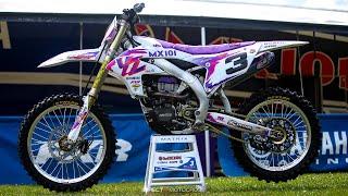 Kevin Tyler MX101 Racing Team 1993 Yamaha Retro Bikes at RiverGlade