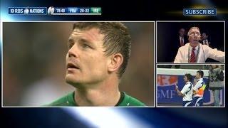Forward pass denies France a last minute Try - France v Ireland 15th March 2014